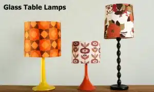 Glass Table Lamps